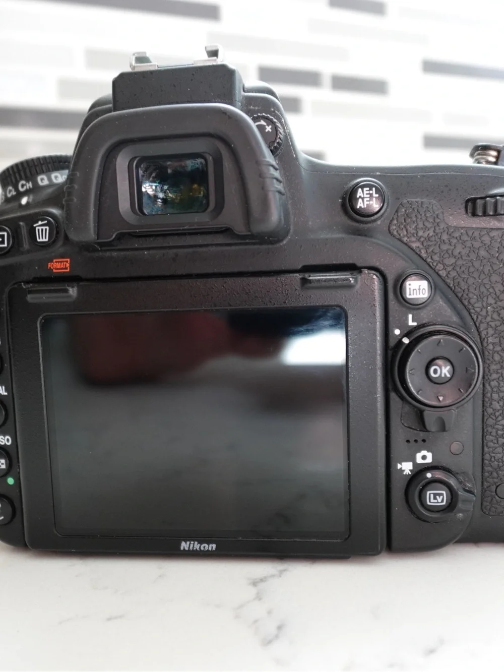 Nikon D750 DSLR Camera Body - Black with Red Accent